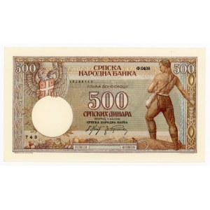 Serbia, 500 dinars 1942 (465)