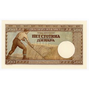 Serbia, 500 dinars 1942 (465)