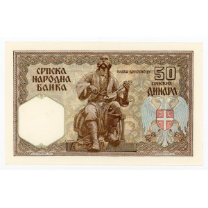 Serbia, 50 dinars 1941 (466)