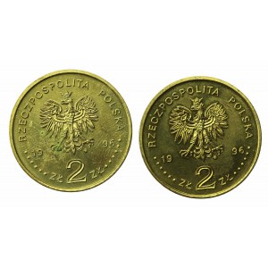 III RP, zestaw 2 złote 1996 Sienkiewicz. Razem 2 szt. (874)