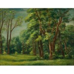 Władysław Lam (1893 Konjica/Jugosławia - 1984), Pejzaż leśny