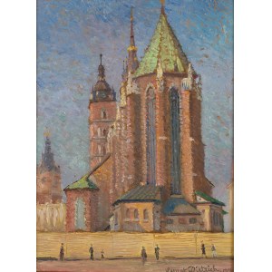 Henryk Dietrich (1889-1948), Kościól Mariacki w Krakowie, 1934 r.