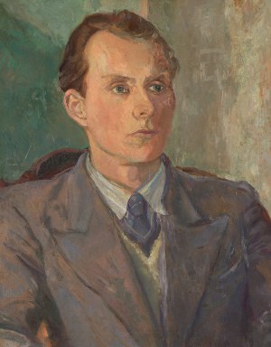 Kasper Pochwalski (1899 Kraków - 1971 tamże), Portret brata Kacpra Pochwalskiego Piotra