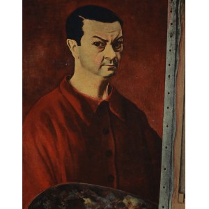 Mojżesz Kisling (1891 Kraków - 1953 Sanary-sur-Mer) - Autoportret