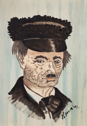 Jan Horeszko (I poł. XX w.) - Portret Nikifora