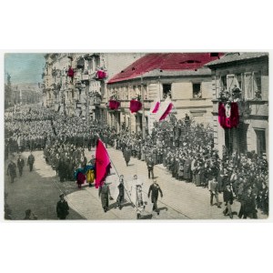 Warsaw - parade to celebrate the 3rd of May - 1916 (10)