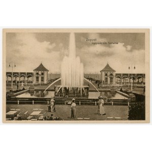 Sopot - Spa Square with fountain (160)