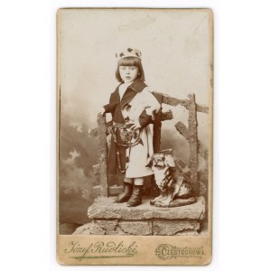 Częstochowa - Photo, child in folk costume photo by J. Rudlicki (395)
