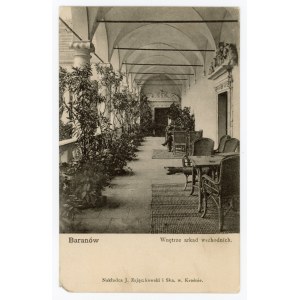 Baranów - Castle, interior of the eastern arcade (835)