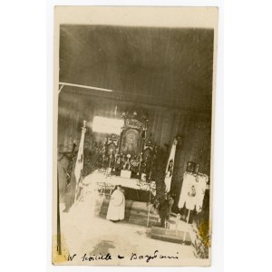 Boryslav - photograph of the interior of the church (1816)