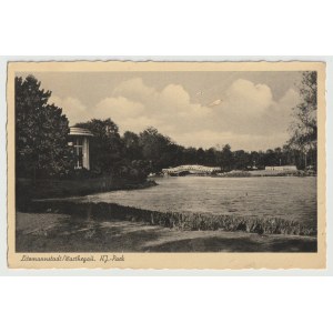 Lodz - Litzmannstadt (Wartegau) - Hitler Park (1077)