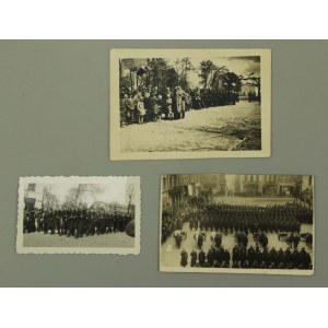 Miedzyrzec Podlaski, army - Photographs of 3 pieces. (4002)