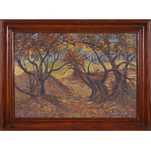 Jerzy Gnatowski, Autumn Landscape, 1989