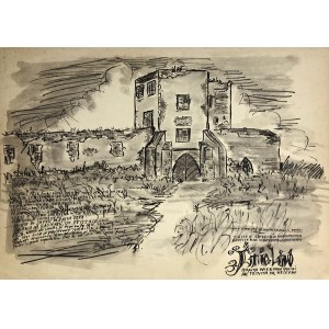Andrzej Maziarski, Ćmielów Castle, 1956