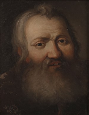 Orłowski Aleksander (1777 - 1832), Portret brodatego mężczyzny, 1814