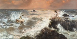 Knüpfer Beneš (1848 - 1910), Duel of the Tritons, after 1892