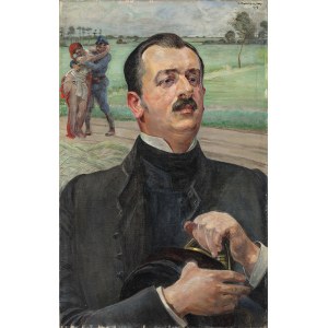 Malczewski Jacek (1854 - 1929), Portrait of Konrad Górecki, 1919