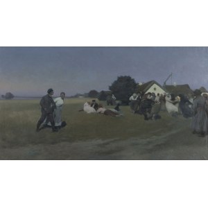 Ryszkiewicz Józef (1856 - 1925), Danse du village, 1902