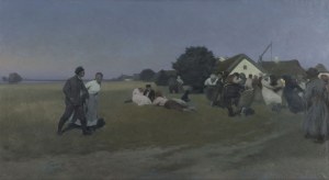 Ryszkiewicz Józef (1856-1925), Danza del villaggio, 1902