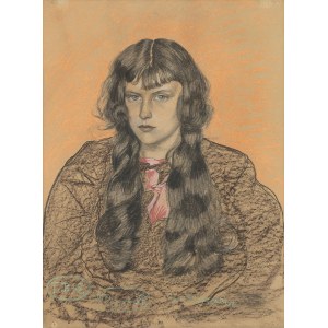 Witkiewicz Stanisław (1885 - 1939), Portret Aleksandry Korosadowicz-Ustrzyckiej, 1925