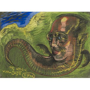 Witkiewicz Stanislaw (1885 - 1939), Edmund Strążyski (with scorpion abdomen), 1929