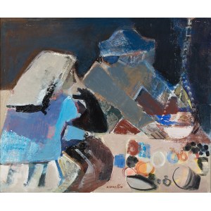 Kanelba Rajmund (1897 - 1960), Scène du Mexique, 1959
