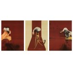 Bacon Francis (1909 - 1992), Deuxième version du triptyque 1944, 1989