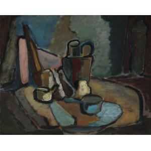 Fangor Wojciech (1922 - 2015), Martwa natura, ok. 1947-49