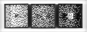 Winiarski Ryszard (1936 - 2006), Series 2. Probability to black and white colour, 1973