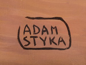 Adam Styka (1890 Kielce - 1959 New York), At the watering hole