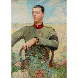 Jacek Malczewski (1854 Radom - 1929 Kraków), Portret Antoniego Goetz-Okocimskiego, 1917