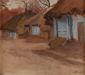 Włodzimierz Tetmajer (1862 Harklowa - 1923 Kraków), Road in Bronowice (