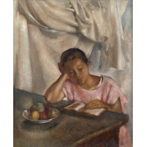 Stanislaw Szczepanski (1895 Ropczyce - 1973 Warsaw), Reading, 1922