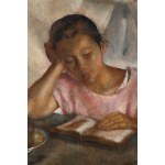 Stanislaw Szczepanski (1895 Ropczyce - 1973 Warsaw), Reading, 1922