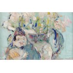 Włodzimierz Terlikowski (1873 Poraj k. Łodzi - 1951 Paryż), Martwa natura z figurką Buddy, 1926
