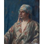 Teodor Grott (1884 Częstochowa - 1972 Kraków), Portret aktora Leona Wyrwicza (