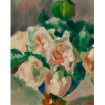 Jan Wacław Zawadowski (1891 Skobełka na Wołyniu - 1982 Aix en Provence), Róże w wazonie
