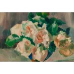 Jan Wacław Zawadowski (1891 Skobełka na Wołyniu - 1982 Aix en Provence), Róże w wazonie
