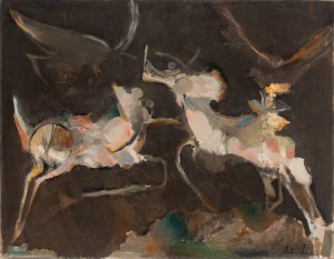 Alfred Aberdam (1894 Lwów - 1963 Paryż), Potyczka (