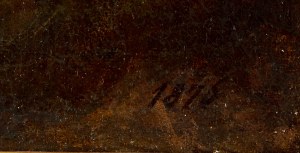 Tomasz Łosik (1848 Bochnia - 1896 Bochnia), Pożegnanie Adama Mickiewicza z Marylą Wereszczakówną, 1876