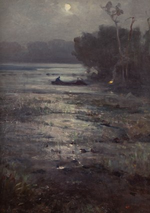 Władysław Galimski (1860 Kiev - 1940 Bydgoszcz), Nocturne (