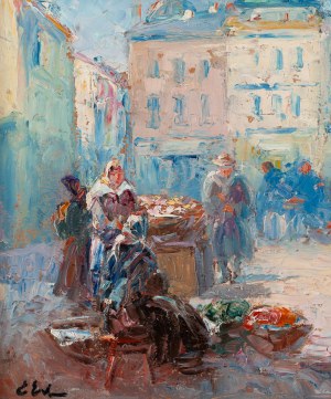Erno Erb (1878 Lwów (?) - 1943 Lwów), venditore ambulante di Leopoli