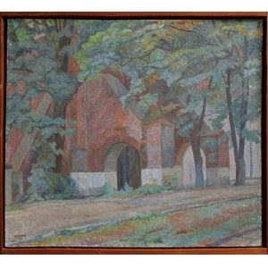 Marian Jaeschke, Lodz. Motif from Sędziowska Street