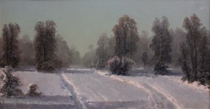 Viktor Korecki, Paesaggio invernale
