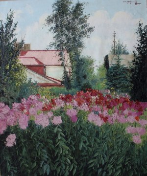 Christo Stefanoff Mendoly, Haus im Garten