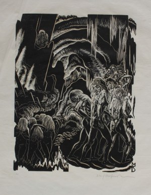 Stefan Mrożewski, Illustrazione alla 'Divina Commedia' di Dante. Inferno, canto XX