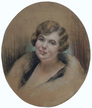 Henryk Krystian Wiercieński, Portrait of Countess Alicja Litow