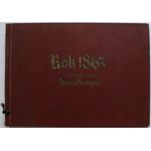 Album The year 1863 in 29 charts by Artur Grottger To commemorate the 75th anniversary of the January Uprising,