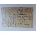 POCZTÓWKA GRUDZIĄDZ, GRAUDENZ, ZAMEK, MOST, PRZEDWOJENNA 1917 R, STEMPEL