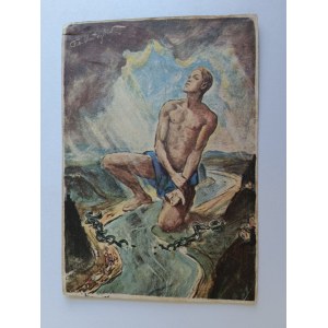 POCZTÓWKA MALARSTWO THEO MATEJKO, PRZEDWOJENNA 1930 R